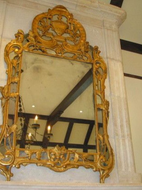 French Provincial Giltwood Mirror